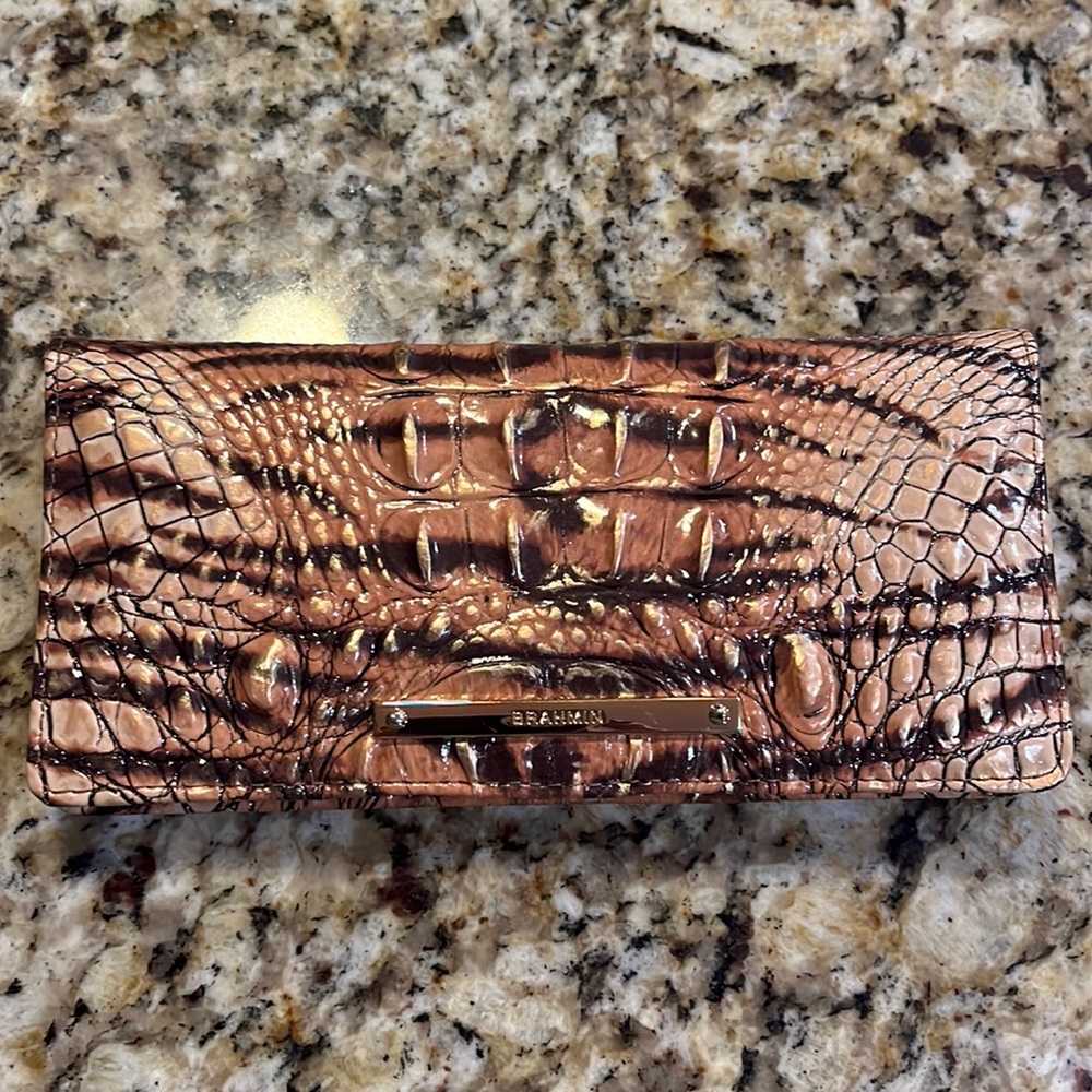 Like new Brahmin Tiger walllet